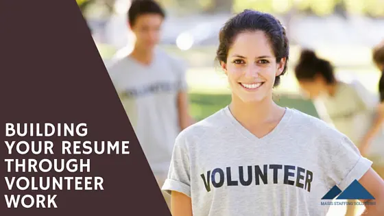 volunteer work