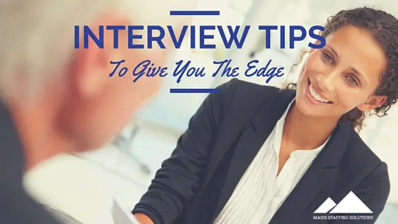 Interview tips