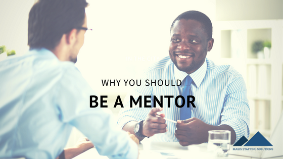 be a mentor