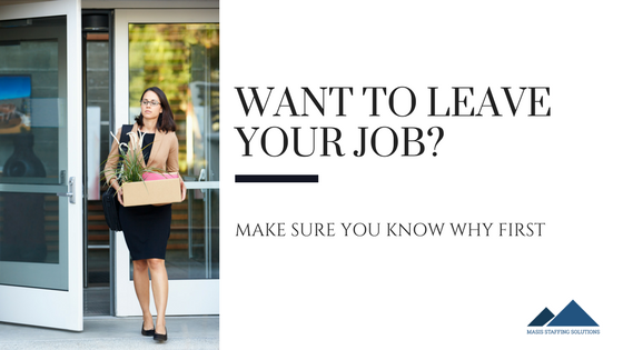 want to leave your job