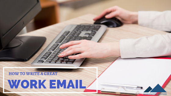 write a great work email