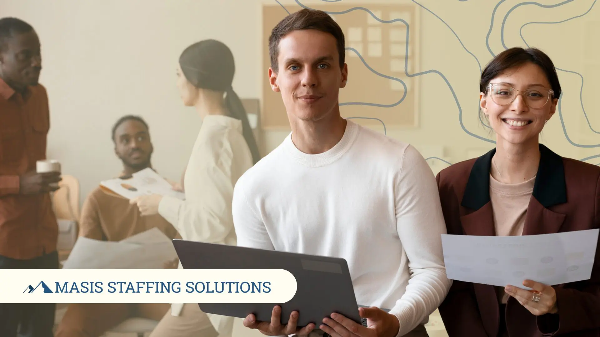 People build connections through new year networking